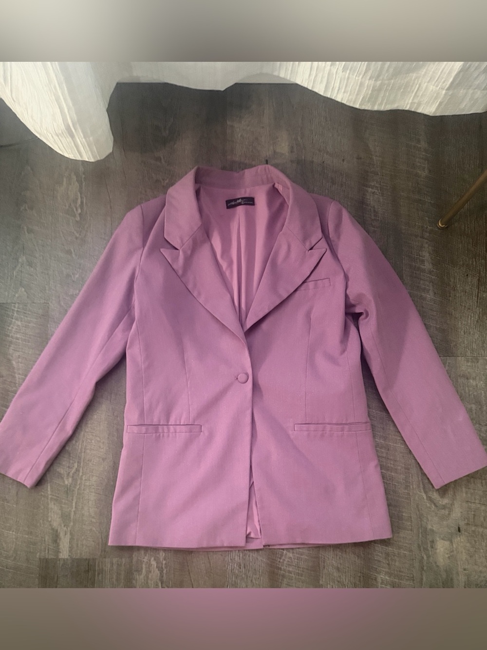 VICI Lavender Womens Single-Button Blazer Jacket - Unknown Brand